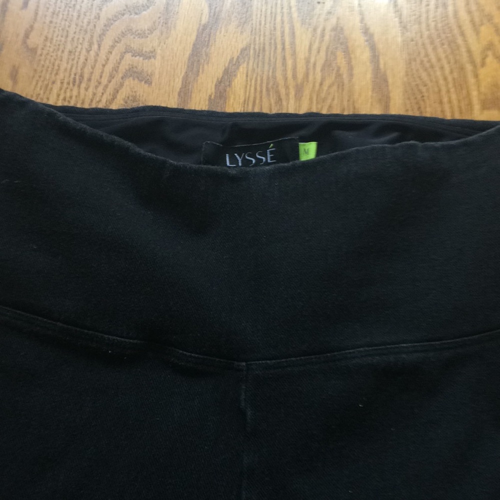 High waisted Lysse black jeggings